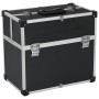 Werkzeugkasten aus schwarzem Aluminium 38x22,5x34 cm von vidaXL, Werkzeugkästen - Ref: Foro24-91849, Preis: 69,91 €, Rabatt: %