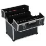 Black aluminum toolbox 38x22.5x34 cm by vidaXL, Toolboxes - Ref: Foro24-91849, Price: 66,05 €, Discount: %