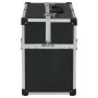 Black aluminum toolbox 38x22.5x34 cm by vidaXL, Toolboxes - Ref: Foro24-91849, Price: 66,05 €, Discount: %