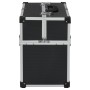 Werkzeugkasten aus schwarzem Aluminium 38x22,5x34 cm von vidaXL, Werkzeugkästen - Ref: Foro24-91849, Preis: 69,91 €, Rabatt: %