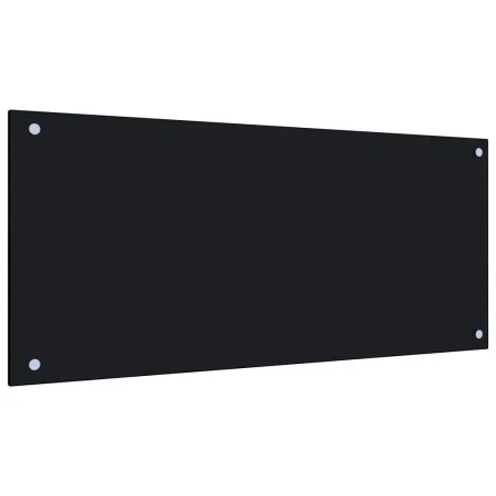 Küchenspritzschutz aus schwarzem Hartglas 90x40 cm von vidaXL, Küchengeräte und Utensilien - Ref: Foro24-249487, Preis: 34,42...