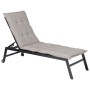 Madison Cojín para tumbona Panama beige claro 200x60 cm
