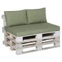 Madison Salbeigrünes Panama-Palettenkissen-Set von , Kissen für Stühle und Sofas - Ref: Foro24-429036, Preis: 121,83 €, Rabat...