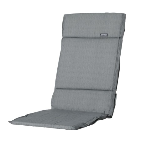 Madison Cojín para silla Basic fibra gris 125x50 cm