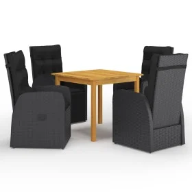 5-teiliges schwarzes Garten-Essset von , Gartensets - Ref: Foro24-3067721, Preis: 736,54 €, Rabatt: %