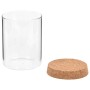 Storage jars with cork lids 6 units 650 ml by vidaXL, Cookie Jars - Ref: Foro24-50839, Price: 42,37 €, Discount: %