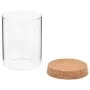 Storage jars with cork lids 6 units 650 ml by vidaXL, Cookie Jars - Ref: Foro24-50839, Price: 41,52 €, Discount: %
