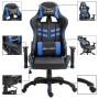 Blauer Gaming-Stuhl aus Kunstleder von vidaXL, Gaming-Stühle - Ref: Foro24-20192, Preis: 187,93 €, Rabatt: %