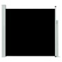 Schwarze einziehbare Seitenmarkise für den Garten, 170 x 300 cm von , Sonnenschirme - Ref: Foro24-48364, Preis: 72,45 €, Raba...