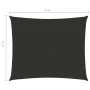 Rectangular sail awning anthracite gray Oxford fabric 2x3 m by , Umbrellas - Ref: Foro24-135090, Price: 29,26 €, Discount: %