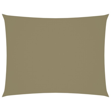 Rectangular sail awning beige Oxford fabric 3x4 m by , Umbrellas - Ref: Foro24-135155, Price: 40,28 €, Discount: %