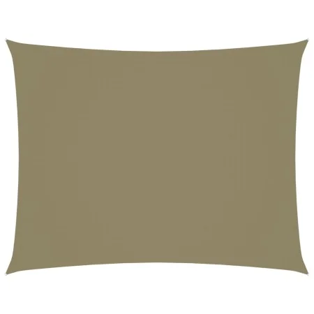 Rectangular sail awning beige Oxford fabric 3x4 m by , Umbrellas - Ref: Foro24-135155, Price: 39,48 €, Discount: %