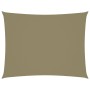 Rectangular sail awning beige Oxford fabric 3x4 m by , Umbrellas - Ref: Foro24-135155, Price: 40,28 €, Discount: %
