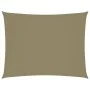 Rectangular sail awning beige Oxford fabric 3x4 m by , Umbrellas - Ref: Foro24-135155, Price: 39,48 €, Discount: %