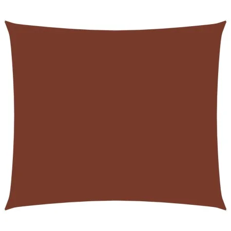Terracotta Oxford fabric rectangular sail awning 3x4 m by , Umbrellas - Ref: Foro24-135375, Price: 42,51 €, Discount: %