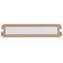 Taupe polyester child bed safety rail 180x42 cm by vidaXL, Safety railings - Ref: Foro24-10175, Price: 39,22 €, Discount: %