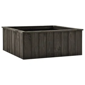 Massives dunkelgraues Kiefernholzbeet 74x77x30 cm. von , Töpfe und Pflanzgefäße - Ref: Foro24-315415, Preis: 90,64 €, Rabatt: %