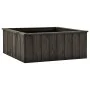 Massives dunkelgraues Kiefernholzbeet 74x77x30 cm. von , Töpfe und Pflanzgefäße - Ref: Foro24-315415, Preis: 90,64 €, Rabatt: %