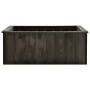 Massives dunkelgraues Kiefernholzbeet 74x77x30 cm. von , Töpfe und Pflanzgefäße - Ref: Foro24-315415, Preis: 90,64 €, Rabatt: %