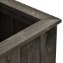 Massives dunkelgraues Kiefernholzbeet 74x77x30 cm. von , Töpfe und Pflanzgefäße - Ref: Foro24-315415, Preis: 90,64 €, Rabatt: %