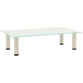 Frosted tempered glass TV cabinet 60x35x17 cm by , TV Furniture - Ref: Foro24-322762, Price: 44,53 €, Discount: %