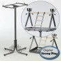 Strong Playpen for parrots Livia de Luxe gray 57x52x134 cm 99041 by , Play areas and gyms for birds - Ref: Foro24-413766, Pri...