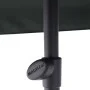 Madison Patmos Luxe rectangular umbrella 210x140 cm gray by , Umbrellas - Ref: Foro24-418774, Price: 88,81 €, Discount: %