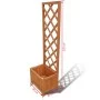 Trellis Wooden Planter, 40 x 30 x 135 cm by , Pots and planters - Ref: Foro24-41297, Price: 58,85 €, Discount: %
