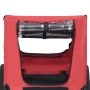Red and Black Pet Bike Trailer by , pet strollers - Ref: Foro24-92594, Price: 136,28 €, Discount: %