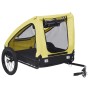Remolque de bicicleta para mascotas amarillo y negro de , Cochecitos para mascotas - Ref: Foro24-92596, Precio: 128,55 €, Des...