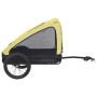 Remolque de bicicleta para mascotas amarillo y negro de , Cochecitos para mascotas - Ref: Foro24-92596, Precio: 128,55 €, Des...