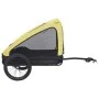 Remolque de bicicleta para mascotas amarillo y negro de , Cochecitos para mascotas - Ref: Foro24-92596, Precio: 126,46 €, Des...