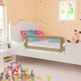 Child safety bed rail polyester taupe 102x42 cm by vidaXL, Safety railings - Ref: Foro24-10164, Price: 39,14 €, Discount: %