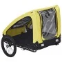 Remolque de bicicleta para mascotas amarillo y negro de , Cochecitos para mascotas - Ref: Foro24-92596, Precio: 126,46 €, Des...
