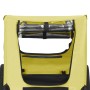 Remolque de bicicleta para mascotas amarillo y negro de , Cochecitos para mascotas - Ref: Foro24-92596, Precio: 128,55 €, Des...