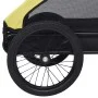 Remolque de bicicleta para mascotas amarillo y negro de , Cochecitos para mascotas - Ref: Foro24-92596, Precio: 126,46 €, Des...