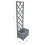 Rankenblumenkasten aus massivem Fichtenholz 40x30x135 cm von , Töpfe und Pflanzgefäße - Ref: Foro24-310037, Preis: 55,53 €, R...