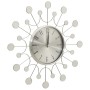 325165 Wall Clock Silver 40 cm Metal by , Wall clocks - Ref: Foro24-325165, Price: 34,12 €, Discount: %