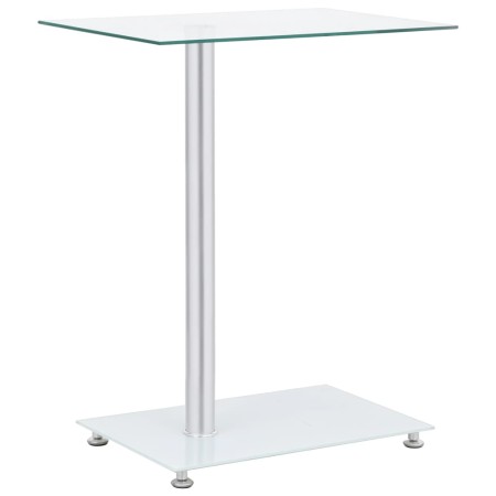 U-förmiger Beistelltisch aus transparentem Hartglas 45x30x58 cm von vidaXL, Seitentische - Ref: Foro24-249535, Preis: 33,11 €...