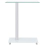 U-förmiger Beistelltisch aus transparentem Hartglas 45x30x58 cm von vidaXL, Seitentische - Ref: Foro24-249535, Preis: 33,11 €...