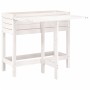 Jardinera con tapa plegable madera maciza de pino blanca de , Maceteros y jardineras - Ref: Foro24-825122, Precio: 98,13 €, D...