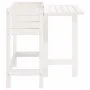 Jardinera con tapa plegable madera maciza de pino blanca by , Pots and planters - Ref: Foro24-825122, Price: 97,10 €, Discoun...