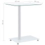U-förmiger Beistelltisch aus transparentem Hartglas 45x30x58 cm von vidaXL, Seitentische - Ref: Foro24-249535, Preis: 33,11 €...