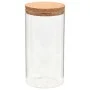 Storage jars with cork lid, 6 units, 1100 ml by vidaXL, Cookie Jars - Ref: Foro24-50840, Price: 43,73 €, Discount: %