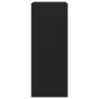 Schuhschrank mit 2 klappbaren Schubladen in Schwarz 80x42x108 cm. von , Schuhregale und Schuhorganisatoren - Ref: Foro24-3214...