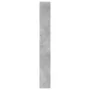Schuhschrank mit 4 klappbaren Schubladen in Betongrau, 80x21x163,5cm. von , Schuhregale und Schuhorganisatoren - Ref: Foro24-...