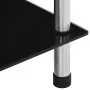 6-level black tempered glass shelf 40x40x160 cm by vidaXL, Bookcases and shelves - Ref: Foro24-249512, Price: 76,04 €, Discou...