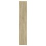 Mueble zapatero 4 cajones abatibles roble Sonoma 60x34x187,5 cm by , Shoe racks and shoe organizers - Ref: Foro24-3214373, Pr...