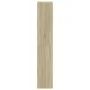 Mueble zapatero 4 cajones abatibles roble Sonoma 60x34x187,5 cm by , Shoe racks and shoe organizers - Ref: Foro24-3214373, Pr...