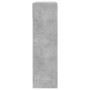 Schuhschrank mit 2 klappbaren Schubladen in Betongrau, 80x34x116 cm. von , Schuhregale und Schuhorganisatoren - Ref: Foro24-3...